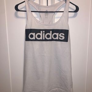 Adidas White Tank Top